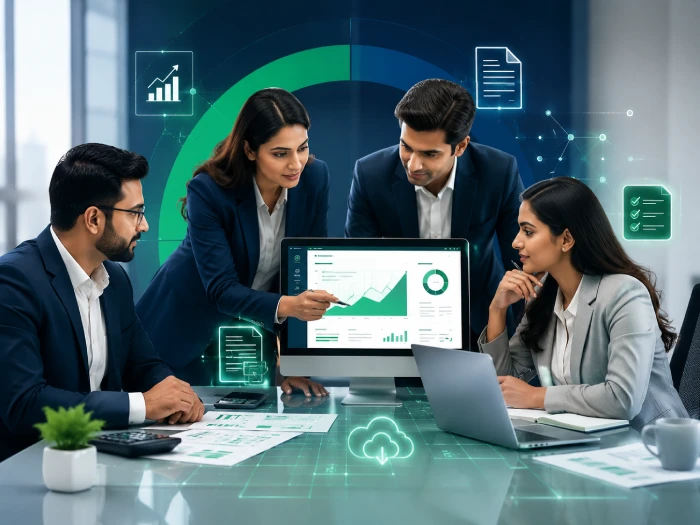 Tax professionals planning the company’s digital transformation in 2005
